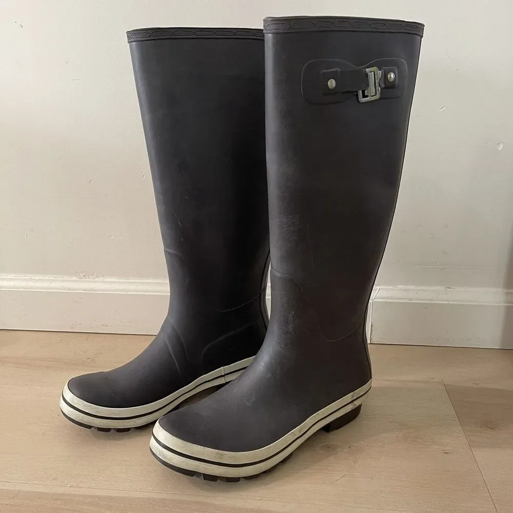 Polar Women's‎  Tall Rain Boots Waterproof Size 8 US 39EU
